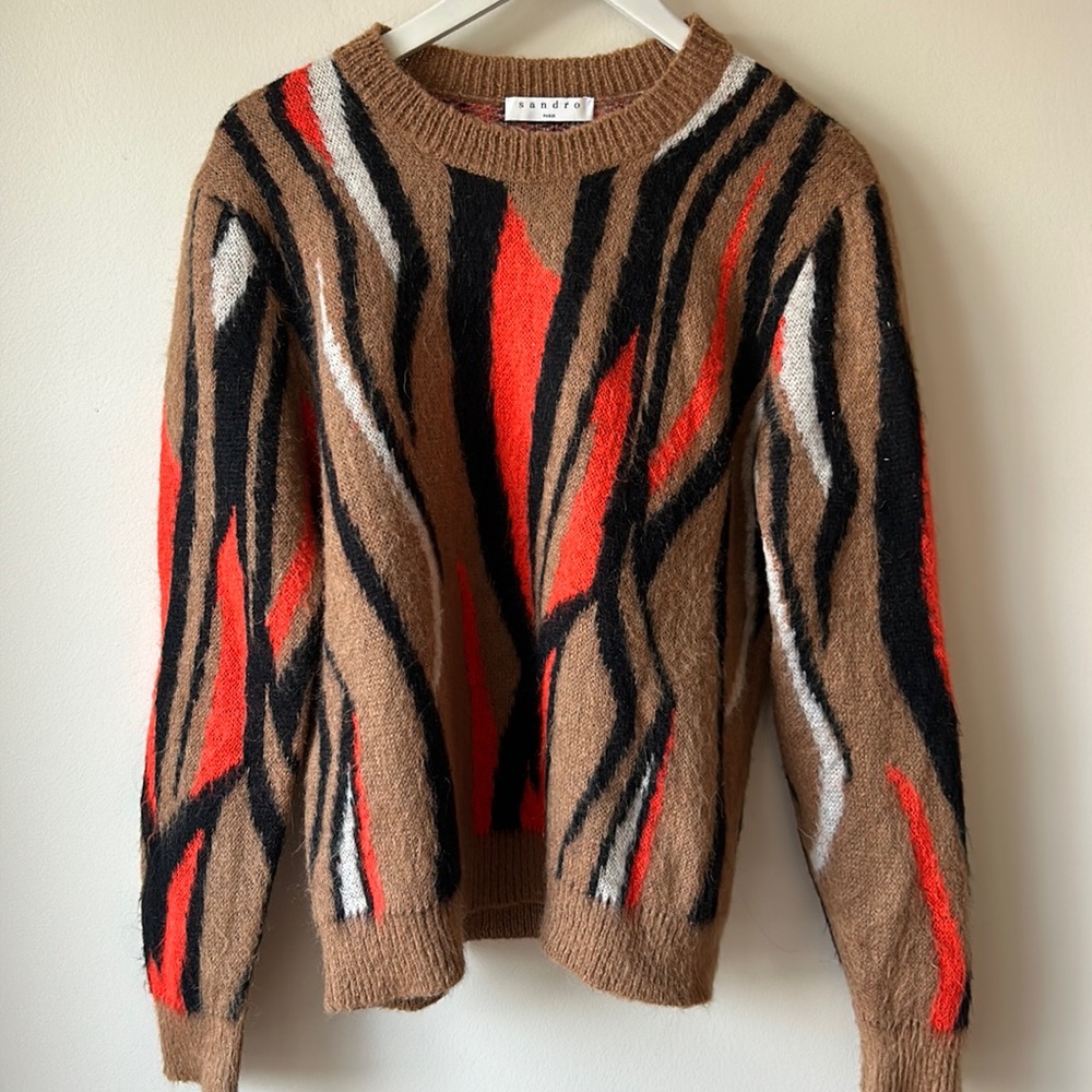 Sandro Paris Mohair Sweater